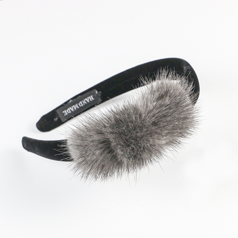 Women'S Vanity Accessories - عصابات رأس تجميلية من فرو المنك
