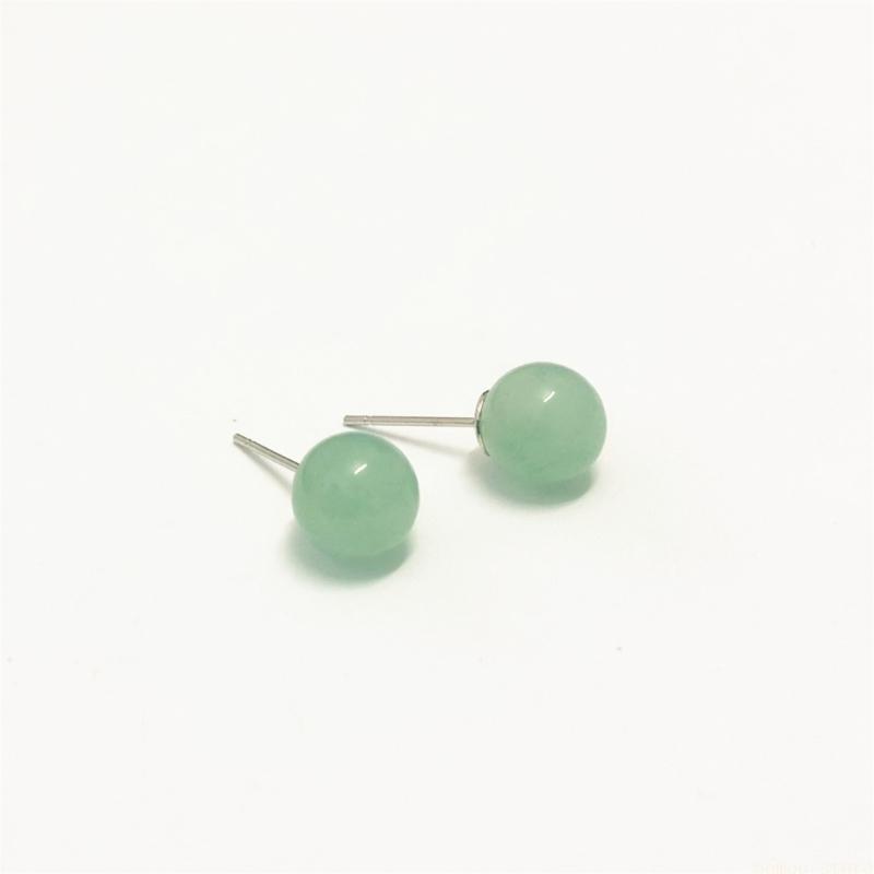 Women'S Accessories For Formal Wear - 31BF الكريستال الطبيعي أقراط خرز مستديرة