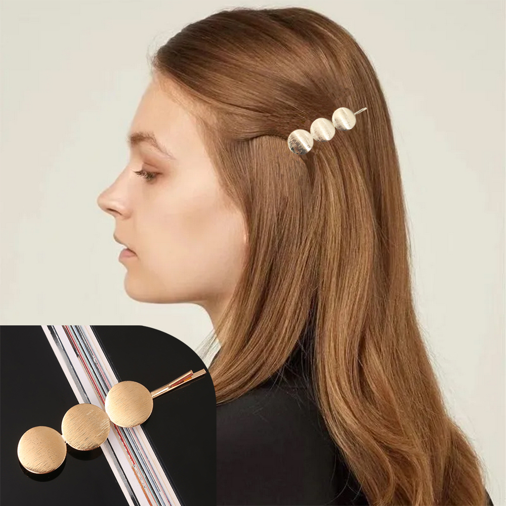 Women Accessories Wholesale China - مشبك معدني مطلي بالذهب للنساء أغطية