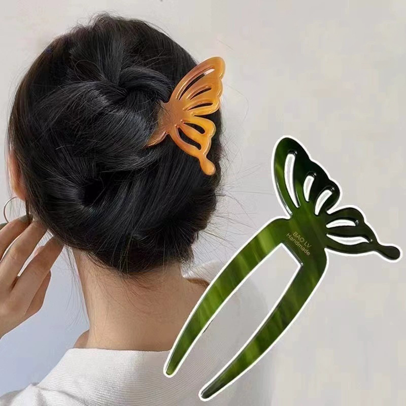 Women Accessories Shop - أنيقة حمض الخليك فراشة على شكل