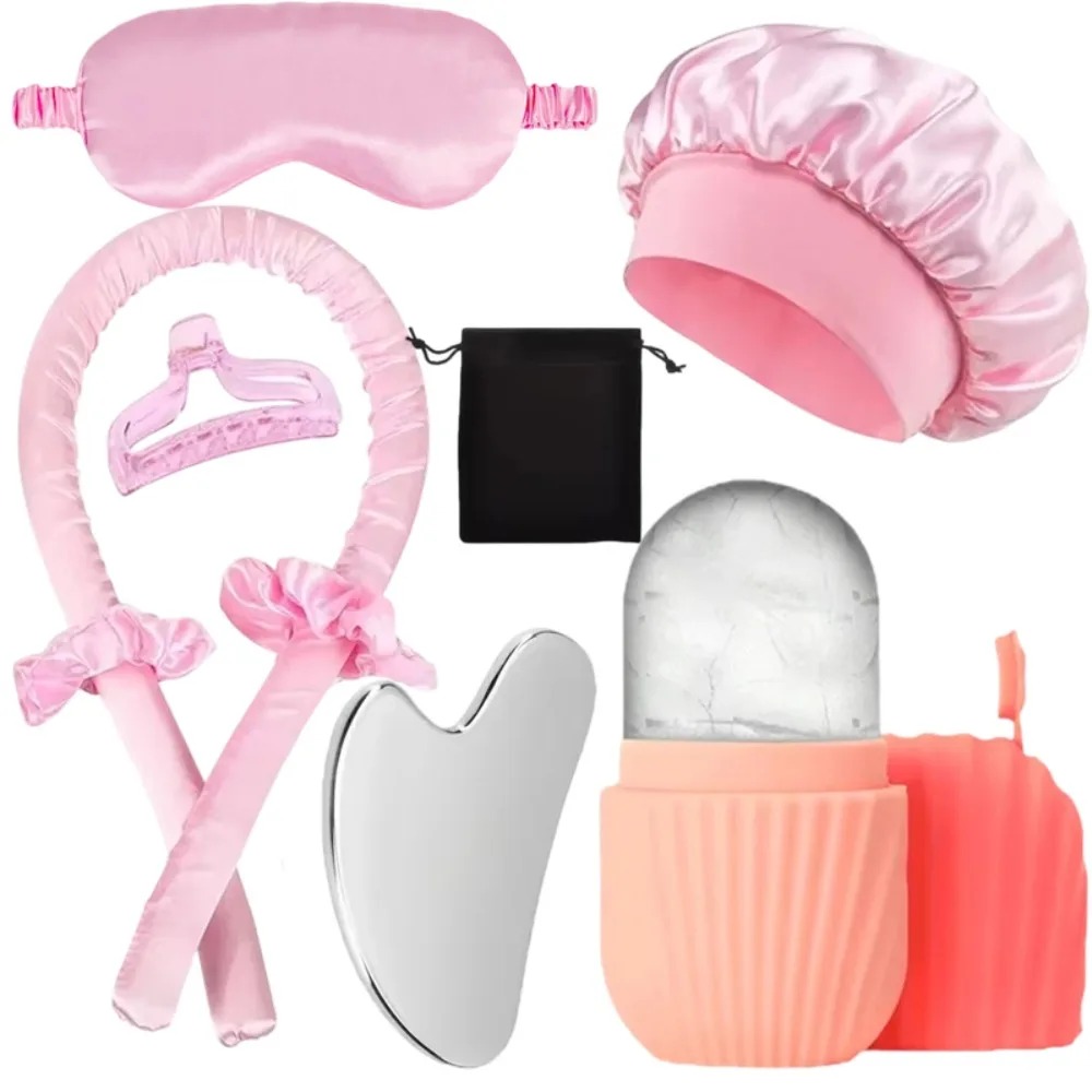 طقم نوم حريري 3/4/5/9 قطع: قنا - مراجعة Women Accessories Combo Gift وسعره