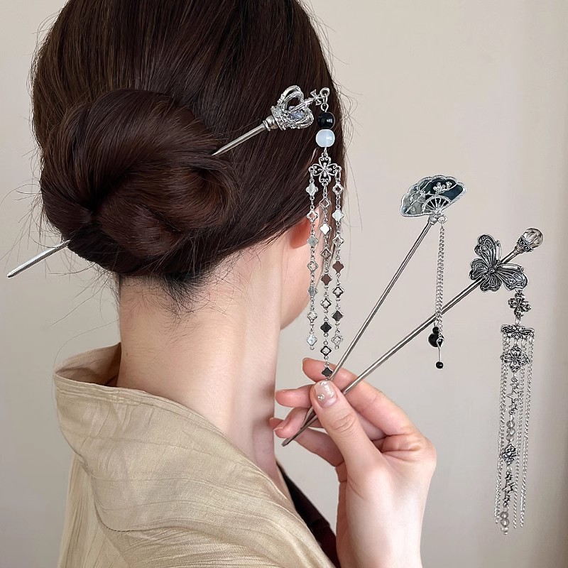 دبوس شعر نسائي أنيق عتيق فضي ع - مراجعة Women Accessories Shop وسعره