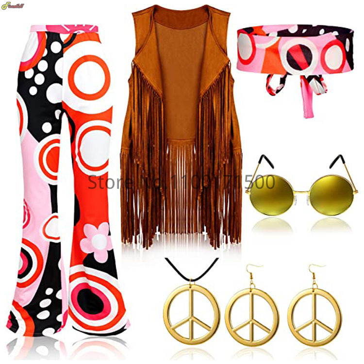 مجموعة أزياء الهبي الهالويين ل - مراجعة Women'S Accessories In The 70S وسعره
