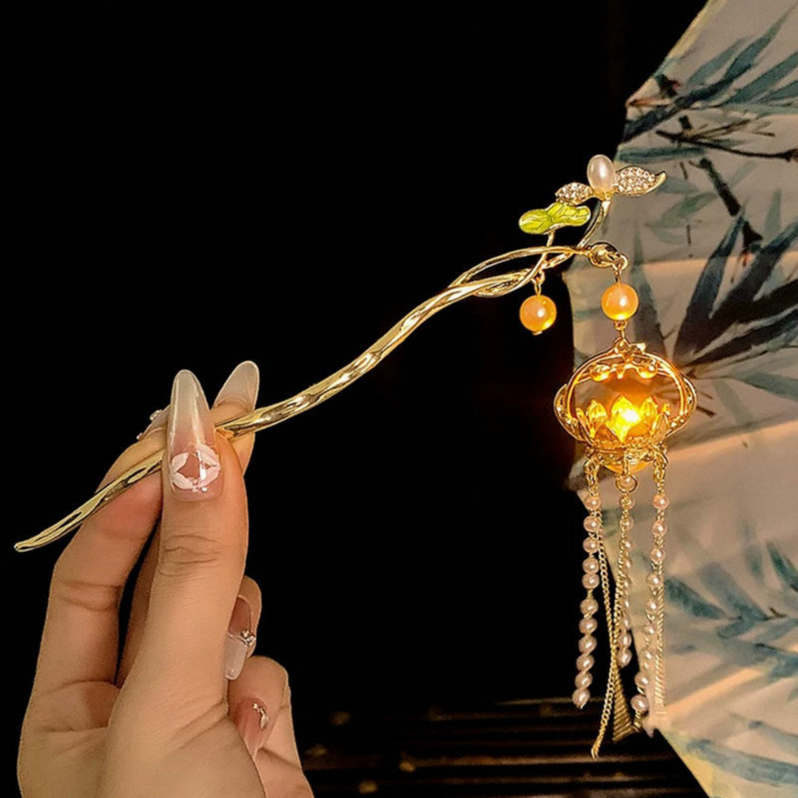 دبوس شعر معدني أنيق وعصري بتصم - مراجعة Women Accessories Shop وسعره