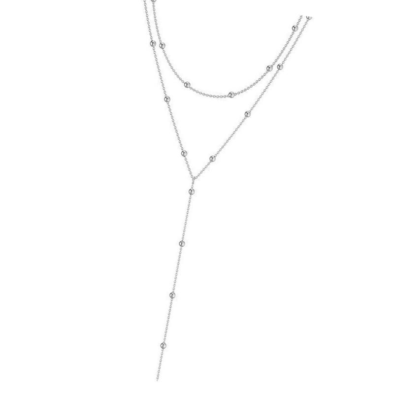 J78F قلادة سلسلة متعددة الجديل - مراجعة Women'S Accessories For Formal Wear وسعره