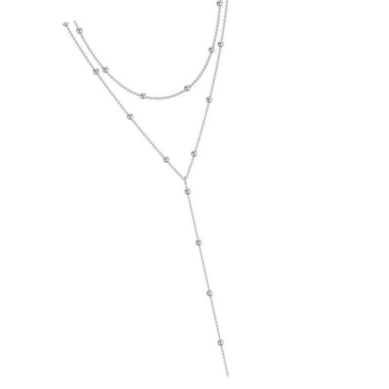 J78F قلادة سلسلة متعددة الجديل - مراجعة Women'S Accessories For Formal Wear وسعره