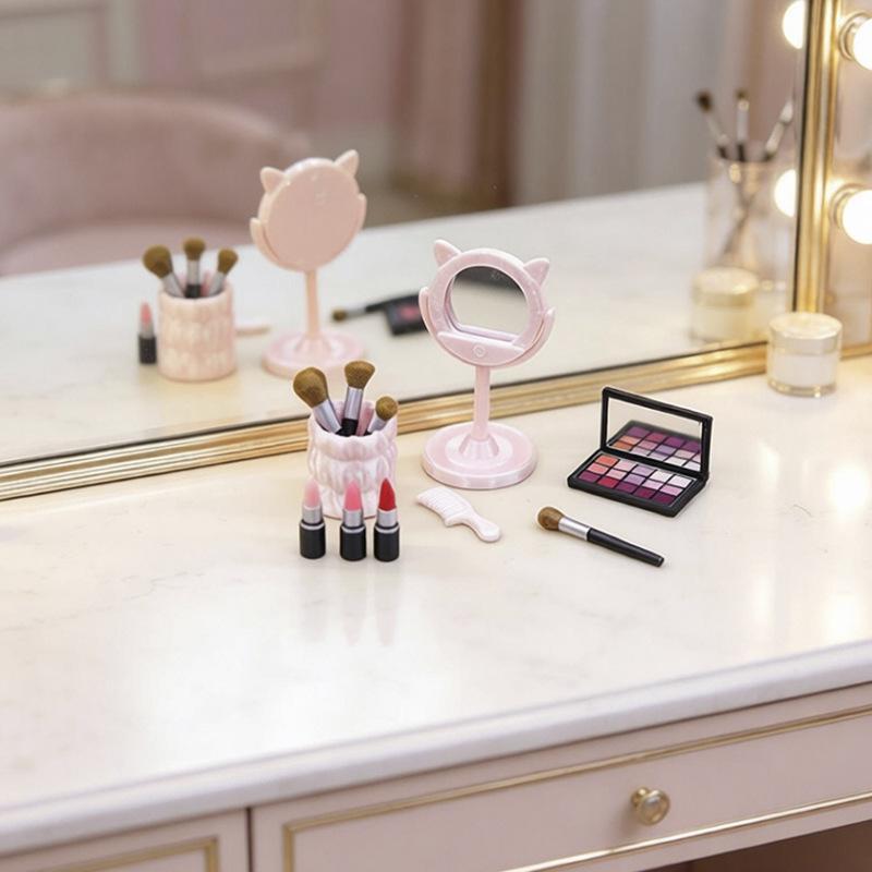 مجموعة فرش مكياج صغيرة لبيت ال - مراجعة Women'S Vanity Accessories وسعره