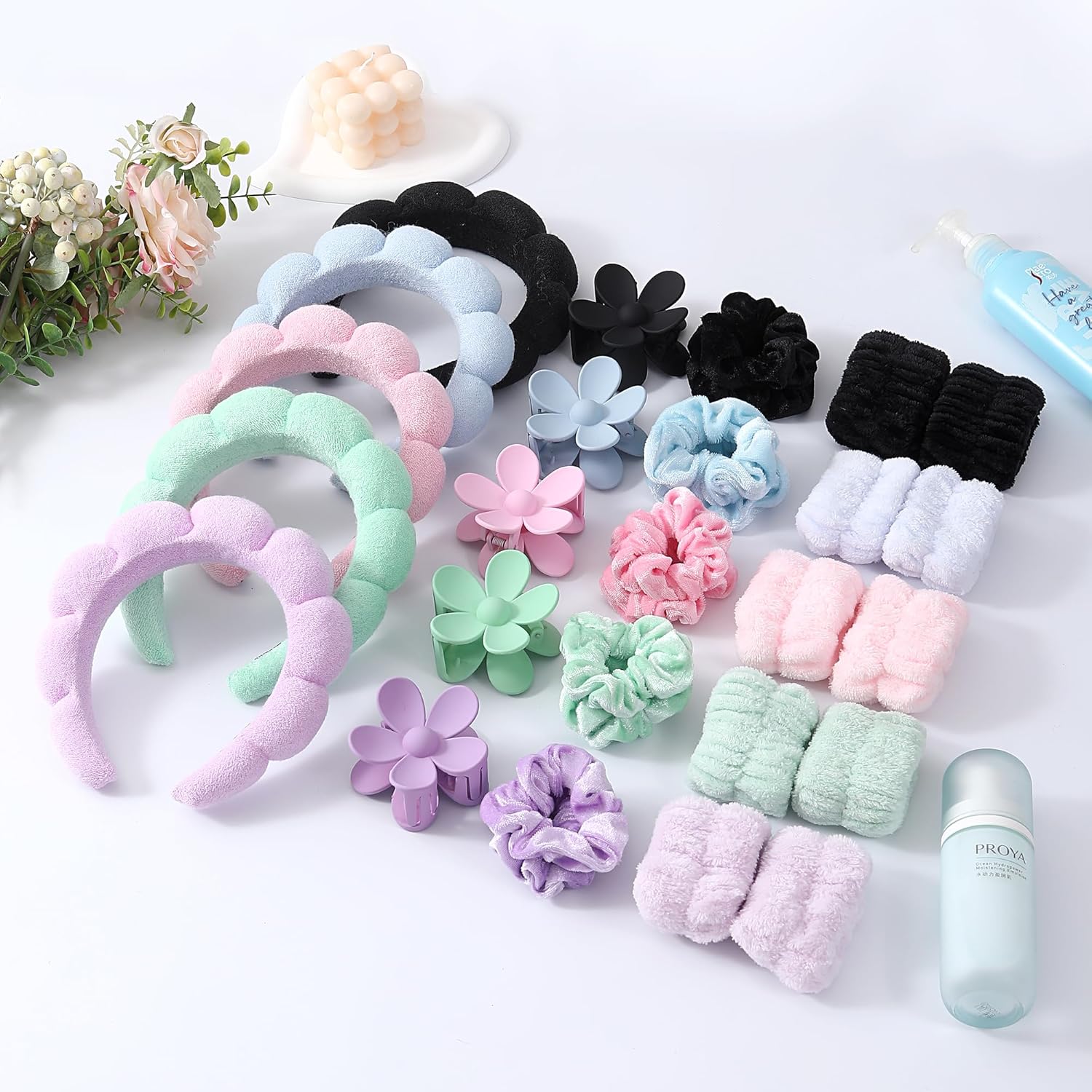 مجموعة 6 قطع من عصابات الرأس ل - مراجعة Women Accessories Combo Gift وسعره