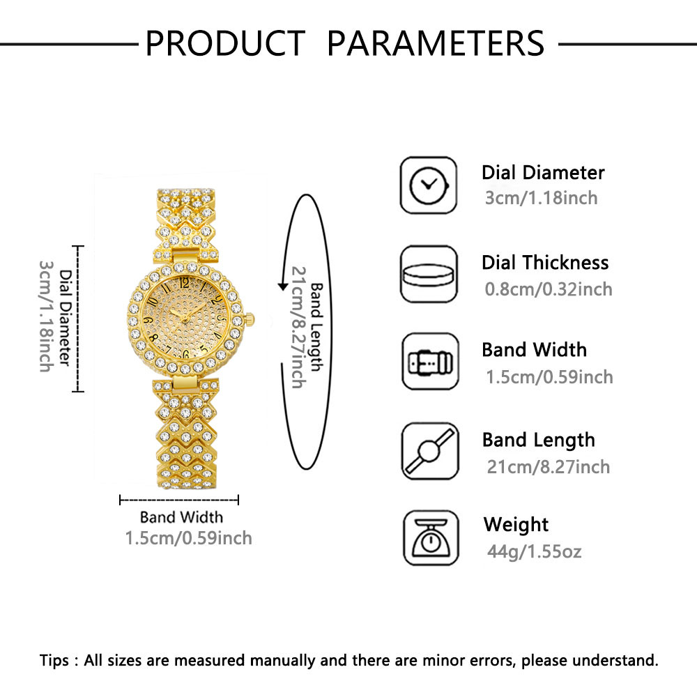 مجموعة من 3 قطع من الساعات الك - مراجعة Women'S Accessories To Wear With Watch وسعره