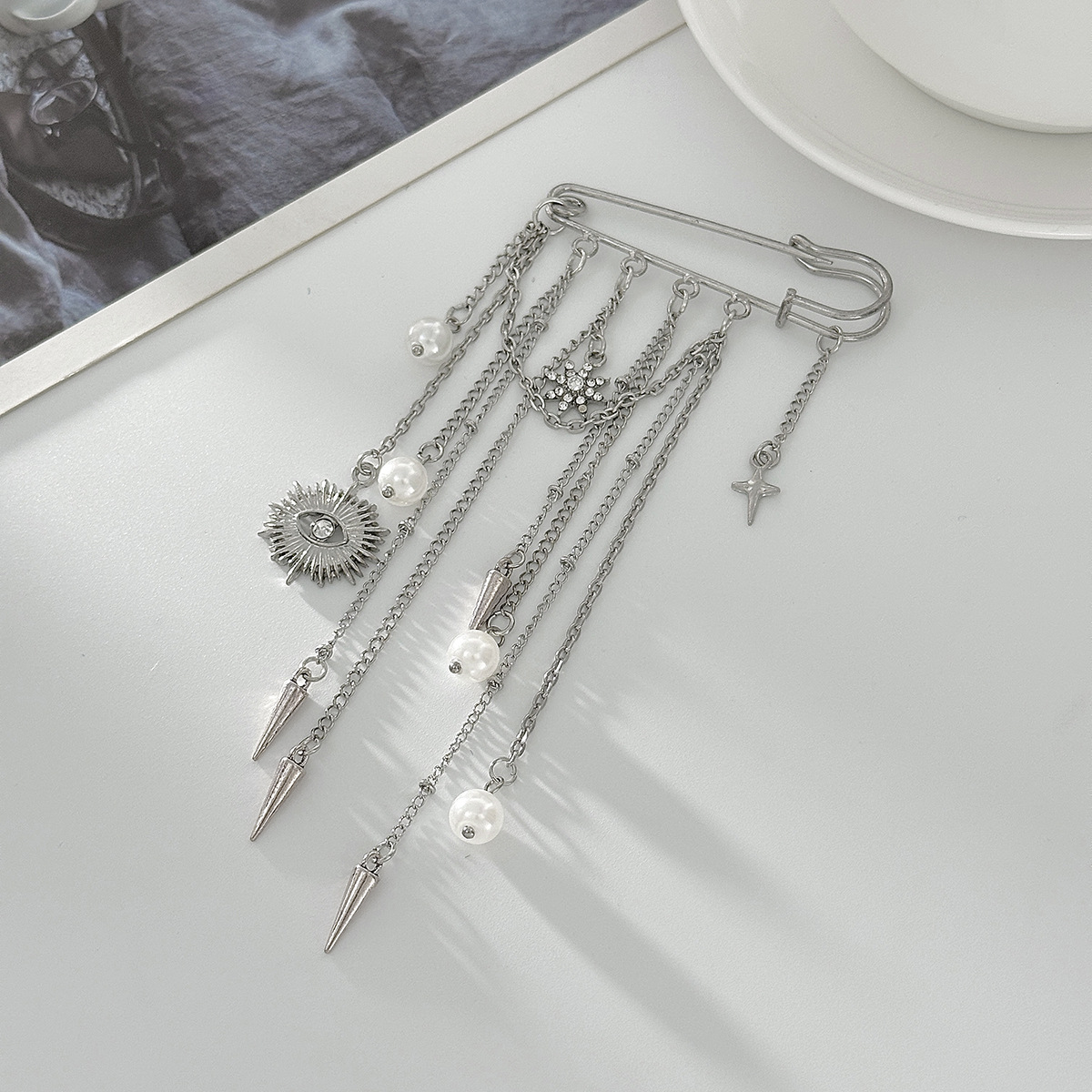 تقليد اللؤلؤ بروش أنيق برشام ب - مراجعة Women'S Accessories For Formal Wear وسعره
