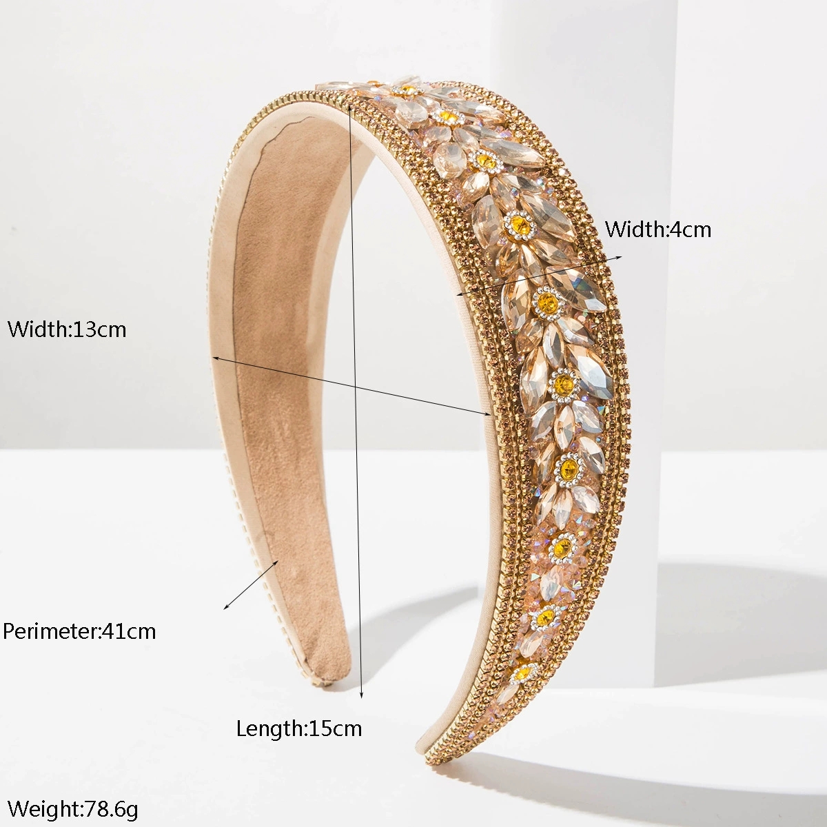 عصابة رأس نسائية عريضة بتصميم  - مراجعة Women Accessories Wholesale China وسعره