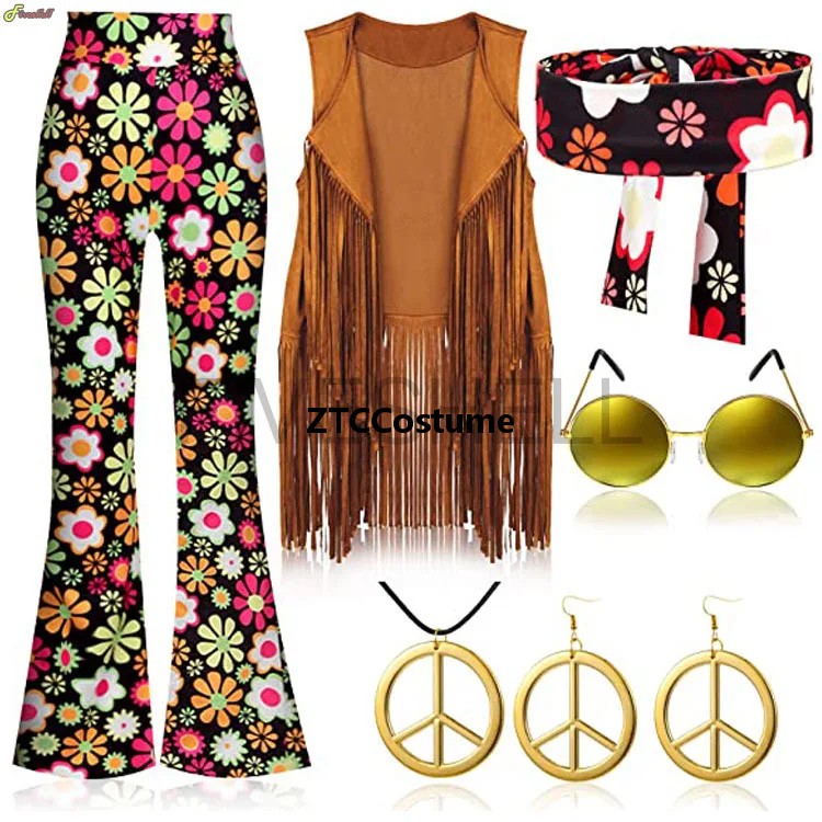 زي الهيبي للنساء من الستينيات  - مراجعة Women'S Accessories In The 70S وسعره