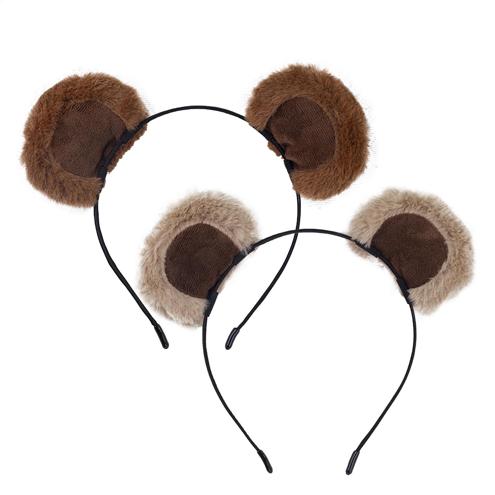 عصابة رأس لطيفة بآذان بنية قاب - مراجعة Women Accessories Combo Gift وسعره