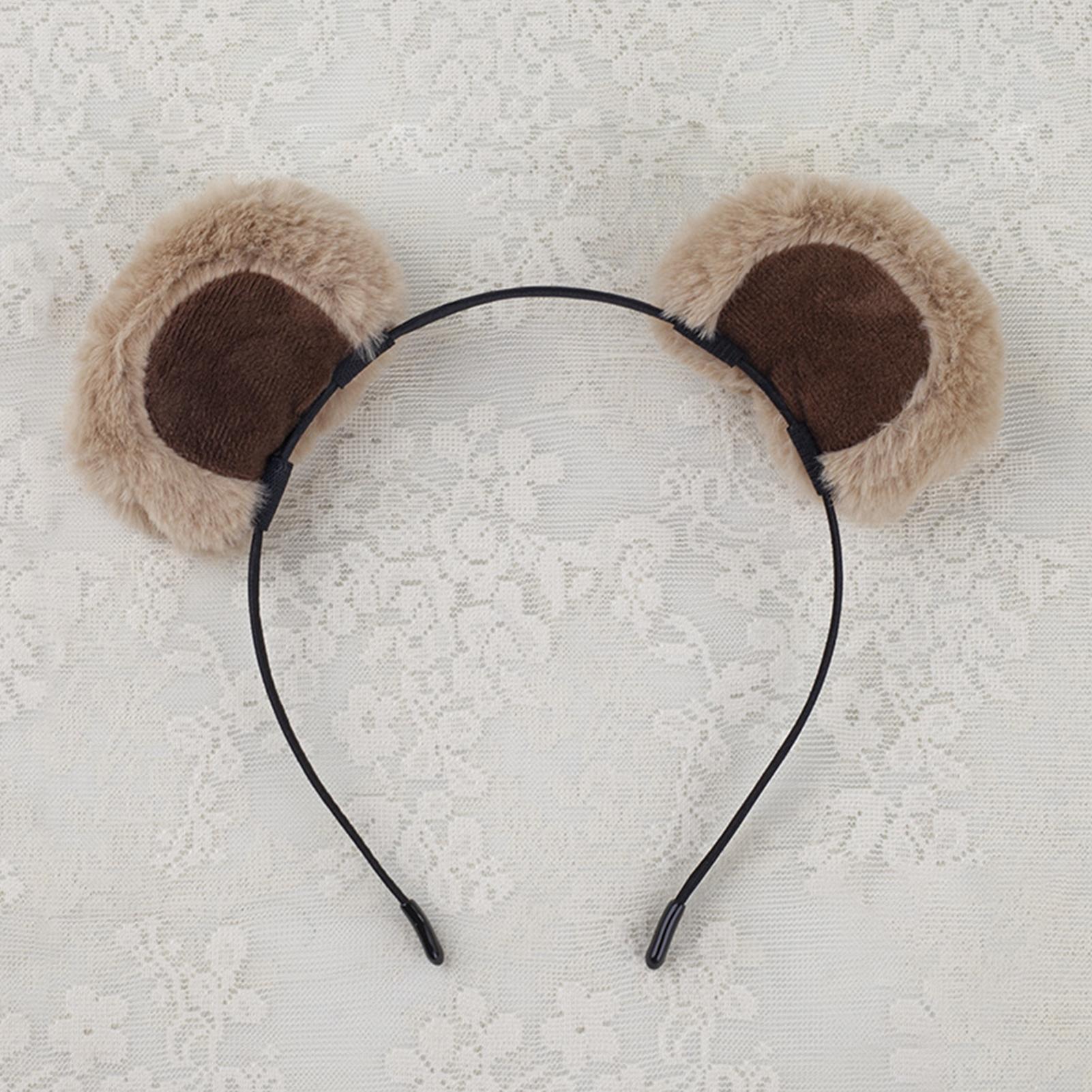 عصابة رأس لطيفة بآذان بنية قاب - مراجعة Women Accessories Combo Gift وسعره