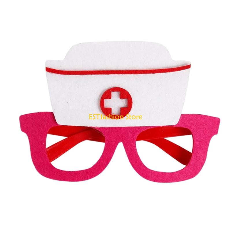 Y5GC 2PCS ممرضة القبعات نظارات - مراجعة Women Accessories Description وسعره