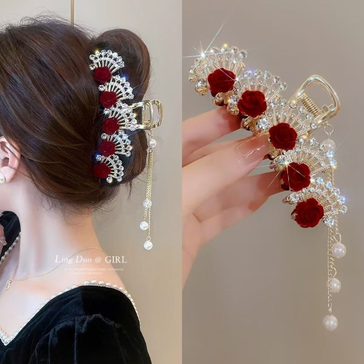 مشبك شعر نسائي بتصميم عتيق مزي - مراجعة Women'S Accessories For Formal Wear وسعره