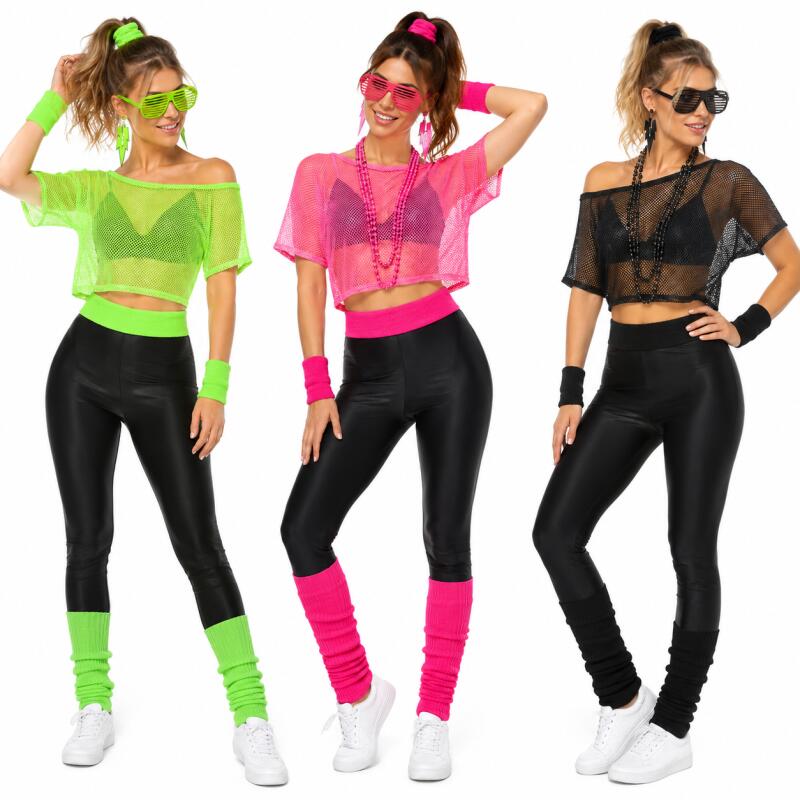 طقم ملابس هيبي ديسكو من الثمان - مراجعة Women'S Vacation Accessories وسعره