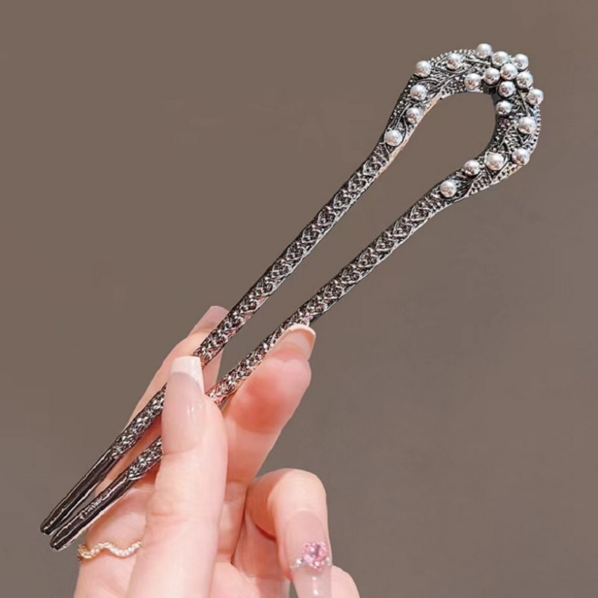 جديد لؤلؤة U على شكل دبوس الشع - مراجعة Women Accessories Shop وسعره