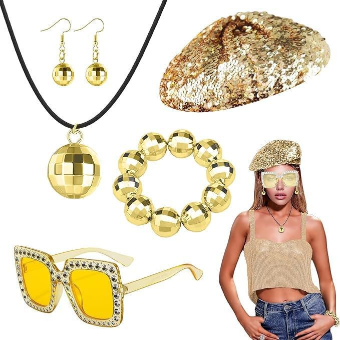 مجموعة إكسسوارات أزياء الهالوي - مراجعة Women'S Accessories In The 70S وسعره