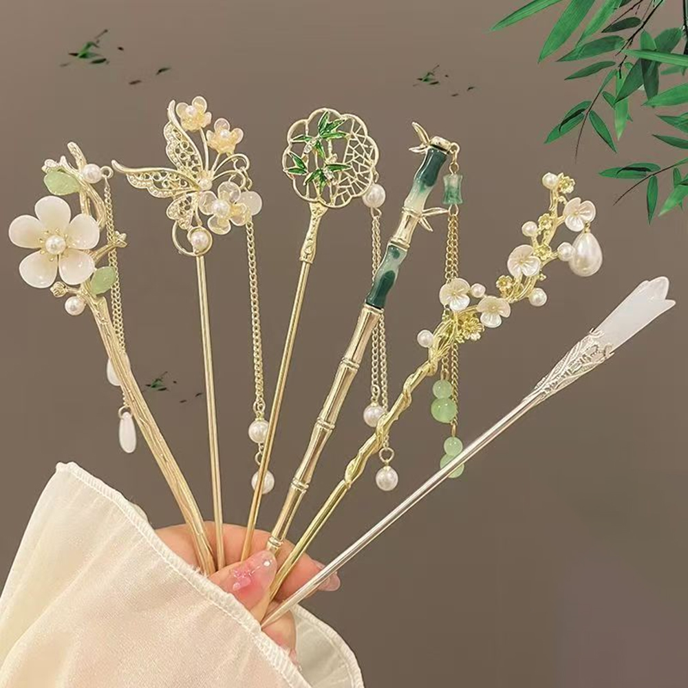 1/6 قطعة أنيقة النمط الصيني شر - مراجعة Women Accessories Shop وسعره