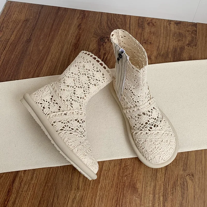 أحذية صيفية 2026 نسائية مسطحة  - مراجعة Women'S Ankle Accessories وسعره