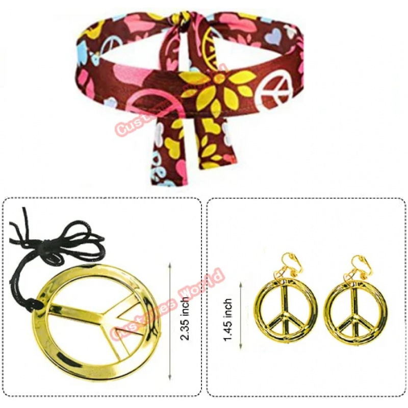 5;e,8\v,5/70s لزي الهيبيز النس - مراجعة Women'S Accessories In The 70S وسعره