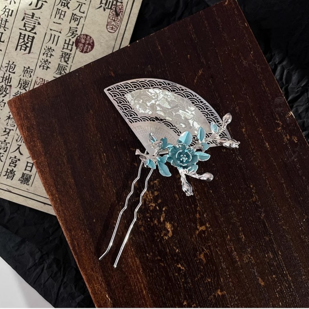 دبوس شعر جديد على شكل مروحة عل - مراجعة Women'S Vacation Accessories وسعره
