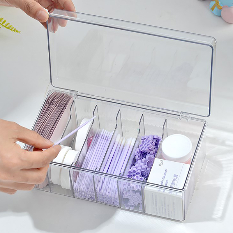 صندوق تخزين أدوات رموش بسعة كب - مراجعة Women'S Vanity Accessories وسعره